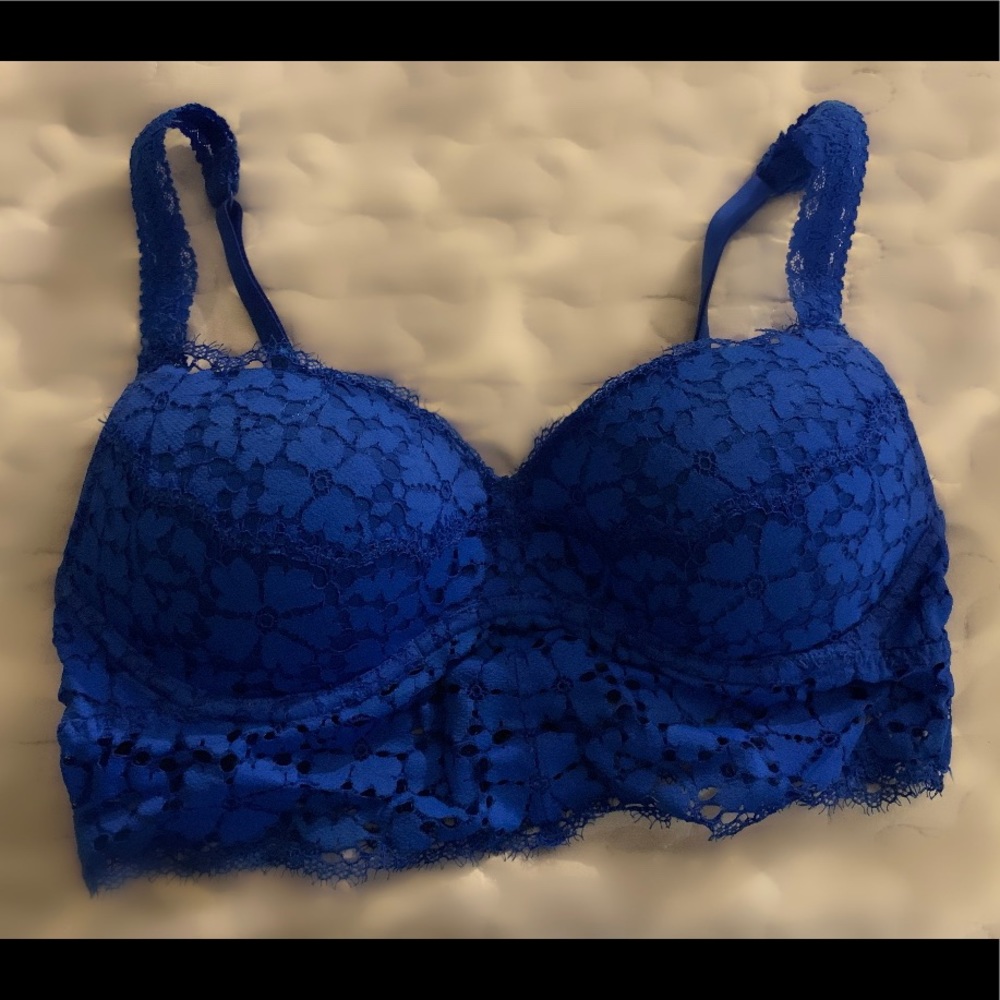 Navy blue Victoria secret pink Bralette